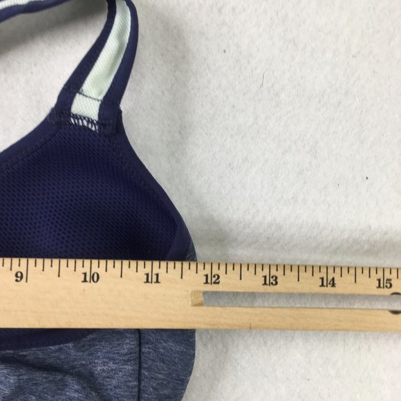 Adore Me Bra Womens 32C Blue Sports Bra Lightweight Gym Workout Yoga Casual - Picture 9 of 11